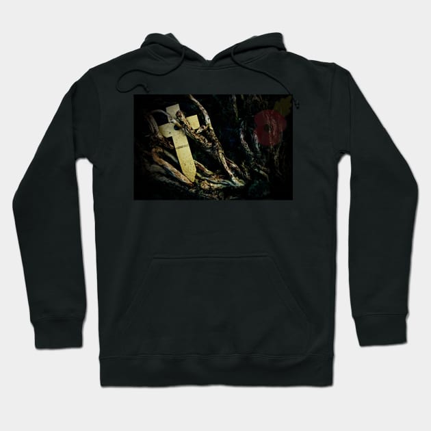 "LEST WE FORGET - THE POPPY TREE OF LIFE" Hoodie by dumbodancer